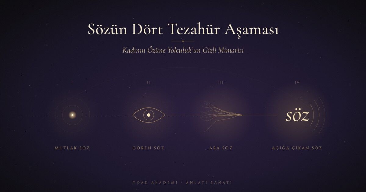 Sözün Dört Tezahür Aşaması: Kadının Özüne Yolculuk'un Gizli Mimarisi